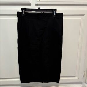 Karl Lagerfeld Black Back Zip Pencil Skirt Women’s Size 6